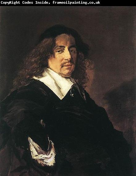 Frans Hals Portret van een man met lang haar en snor